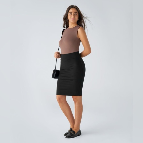 HALARA High Waist Split Bodycon Work Pencil Skirt |Size XL| NWOT - Picture 1 of 8